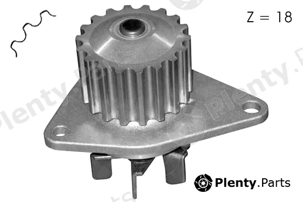 Tecdrive TPAE0034 — Water Pump, engine cooling