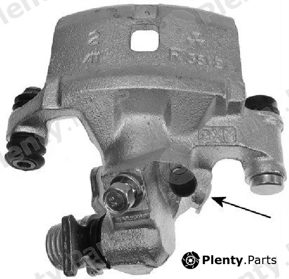Tecdrive TET2261 — Brake Caliper