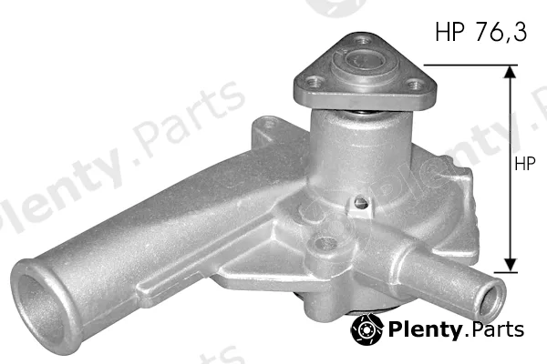 Tecdrive TPAE0355 — Water Pump, engine cooling