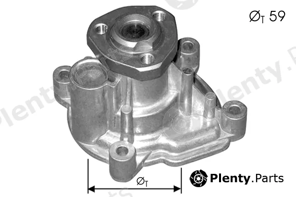 Tecdrive TPAE0259 — Water Pump, engine cooling
