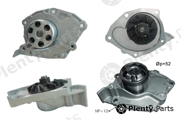 Tecdrive TPAE0041 — Water Pump, engine cooling