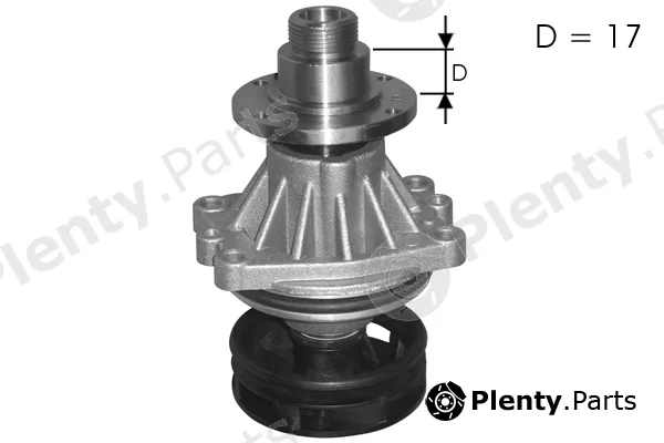 Tecdrive TPAE0101 — Water Pump, engine cooling
