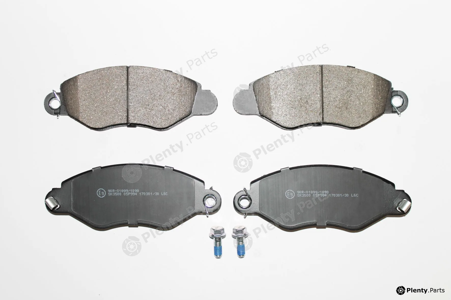 Tecdrive TPF0166 — Brake Pad Set, disc brake