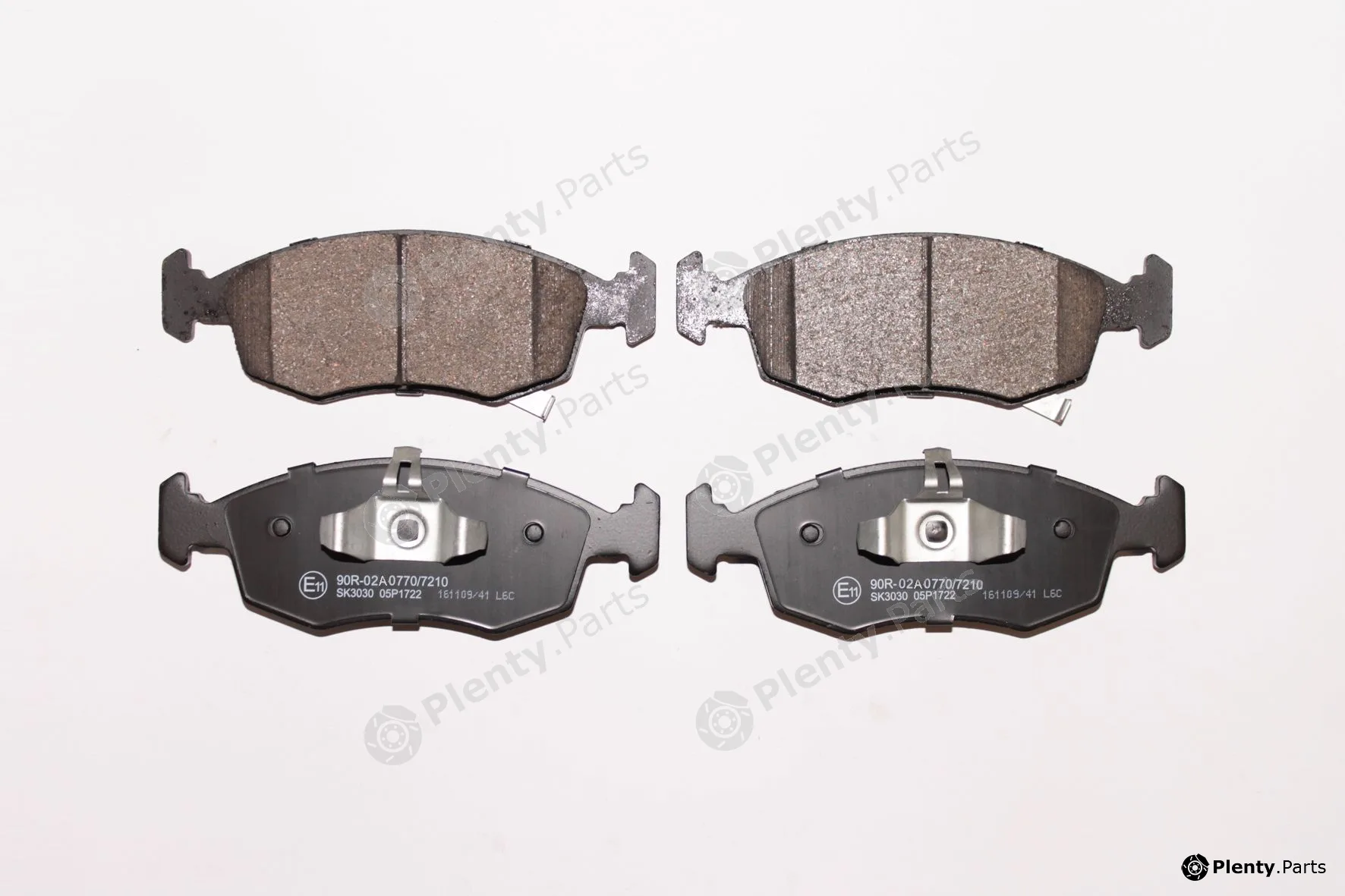 Tecdrive TPF0161 — Brake Pad Set, disc brake