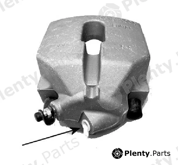 Tecdrive TET0987 — Brake Caliper