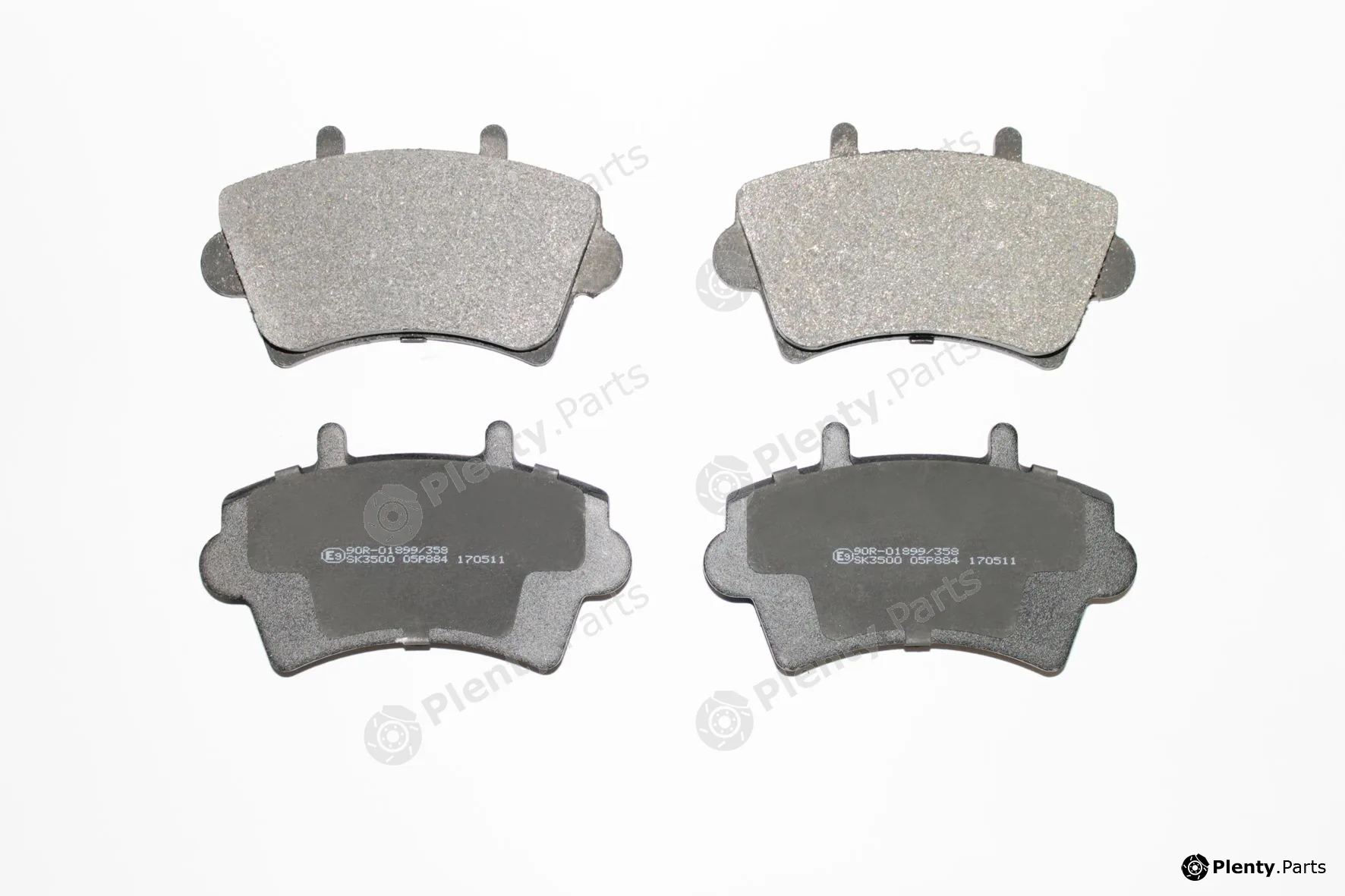 Tecdrive TPF0052 — Brake Pad Set, disc brake