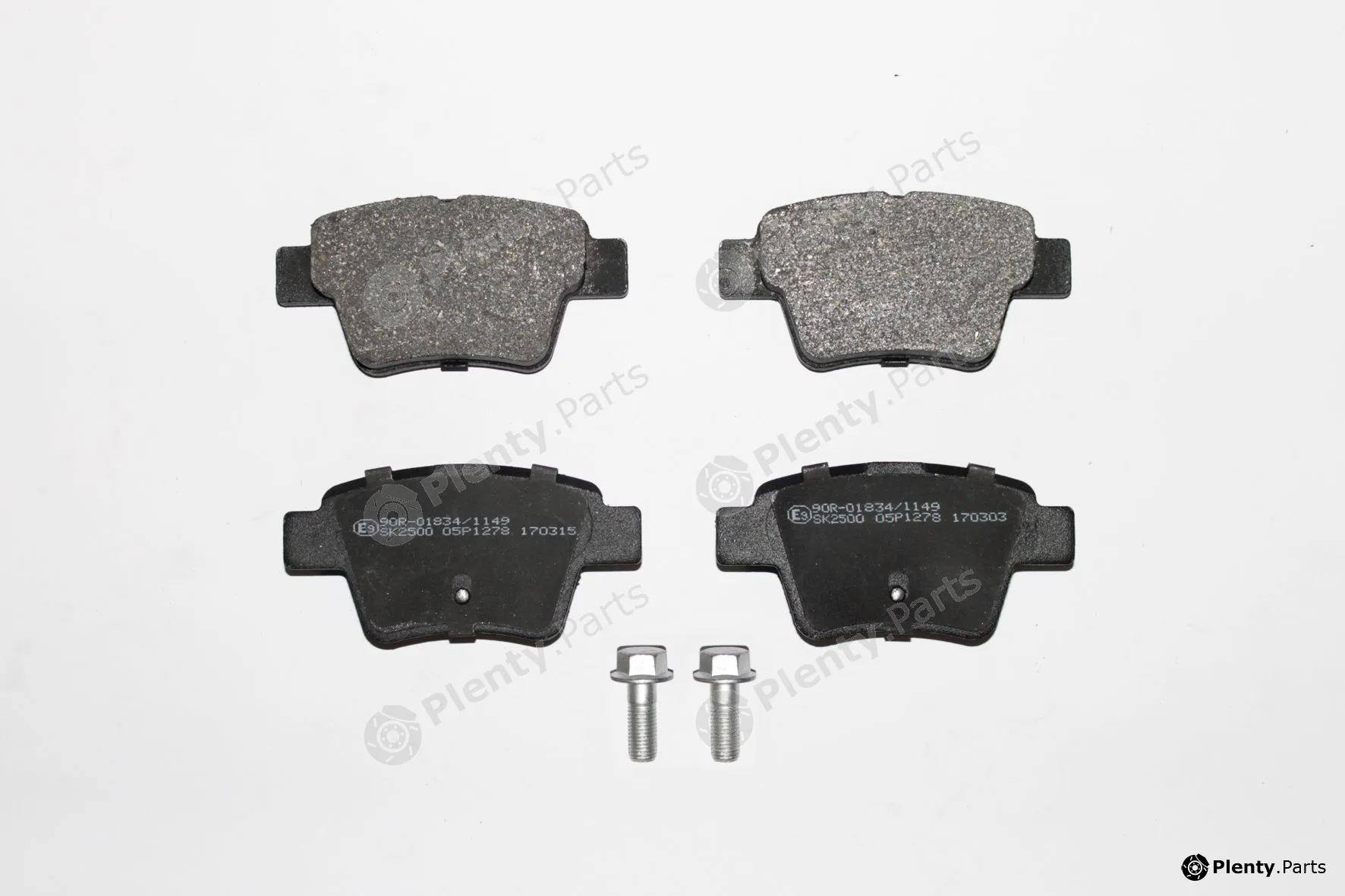 Tecdrive TPF0040 — Brake Pad Set, disc brake