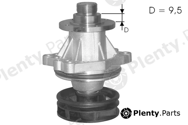 Tecdrive TPAE0080 — Water Pump, engine cooling