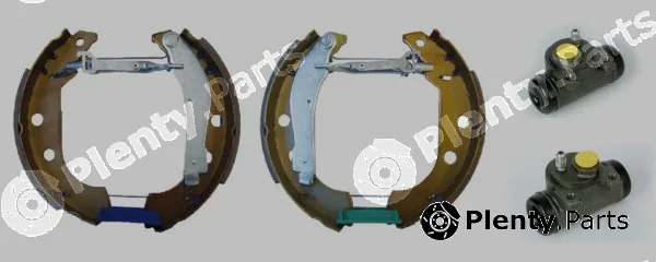 Tecdrive TKF0034 — Brake Shoe Set