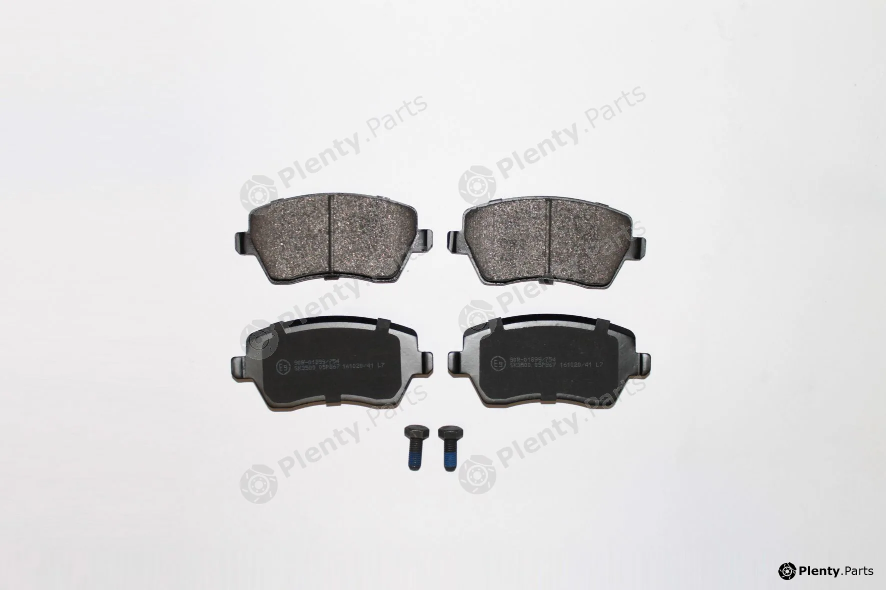 Tecdrive TPF0004 — Brake Pad Set, disc brake