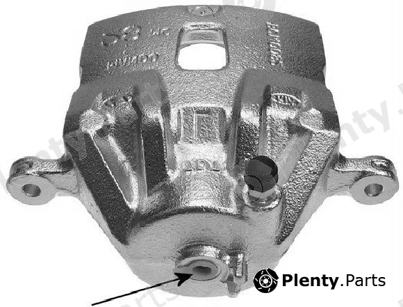 Tecdrive TET0734 — Brake Caliper