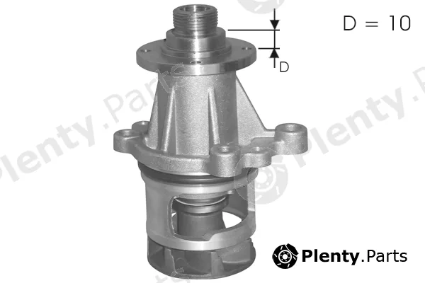 Tecdrive TPAE0124 — Water Pump, engine cooling