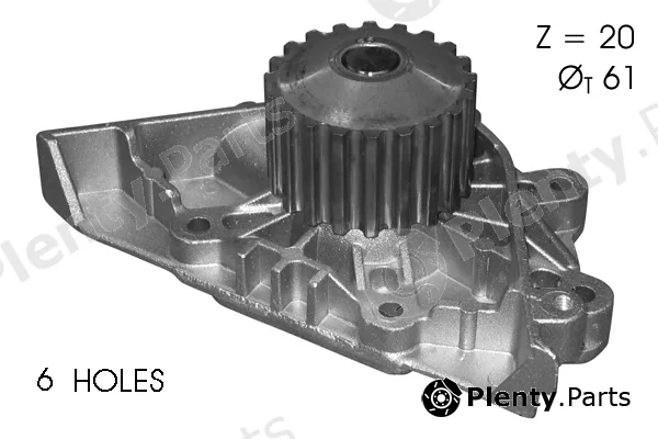 Tecdrive TPAE0131 — Water Pump, engine cooling