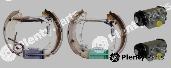 Tecdrive TKF0081 — Brake Shoe Set