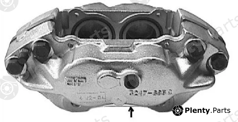Tecdrive TET0657 — Brake Caliper
