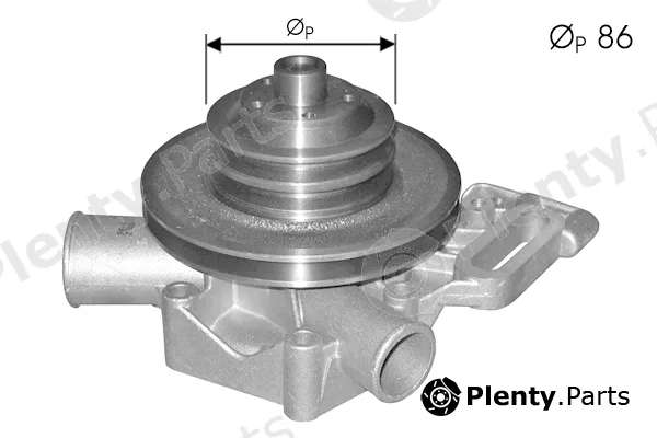 Tecdrive TPAE0130 — Water Pump, engine cooling