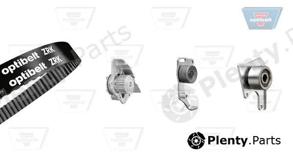 Optibelt KT1040W1 — Water Pump & Timing Belt Kit Optibelt-ZRK KIT
