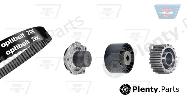 Optibelt KT1547W1 — Water Pump & Timing Belt Kit Optibelt-WAPU-KIT