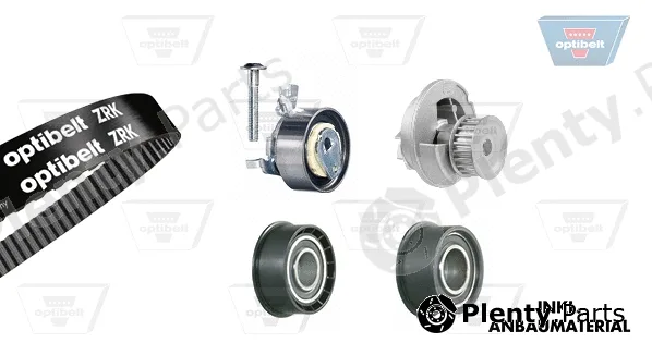 Optibelt KT1024W3 — Water Pump & Timing Belt Kit Optibelt-WAPU-KIT