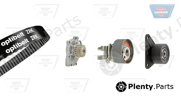 Optibelt KT1496W1 — Water Pump & Timing Belt Kit Optibelt-WAPU-KIT