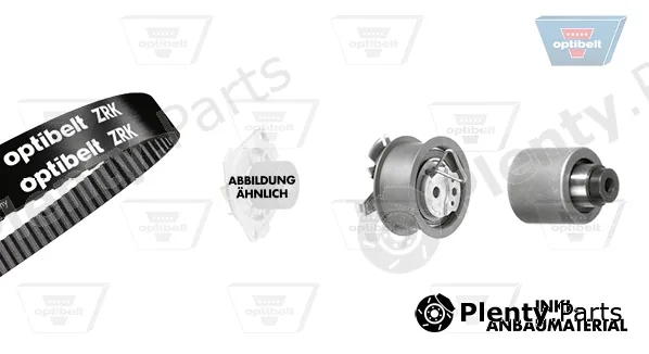 Optibelt KT1237W5 — Water Pump & Timing Belt Kit Optibelt-WAPU-KIT