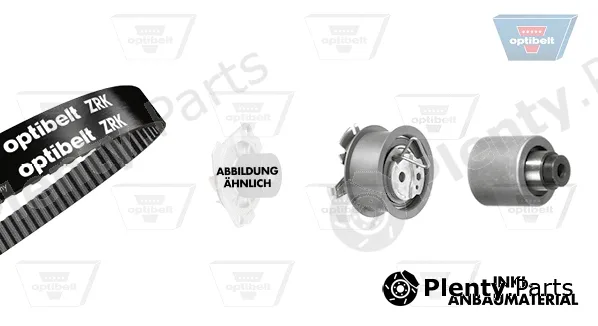 Optibelt KT1237W2 — Water Pump & Timing Belt Kit Optibelt-WAPU-KIT