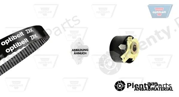 Optibelt KT1368W1 — Water Pump & Timing Belt Kit Optibelt-WAPU-KIT