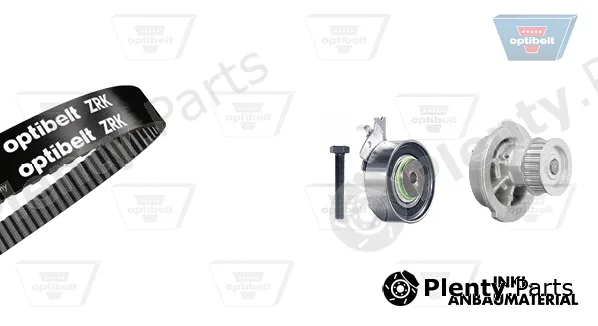 Optibelt KT1002W4 — Water Pump & Timing Belt Kit Optibelt-WAPU-KIT