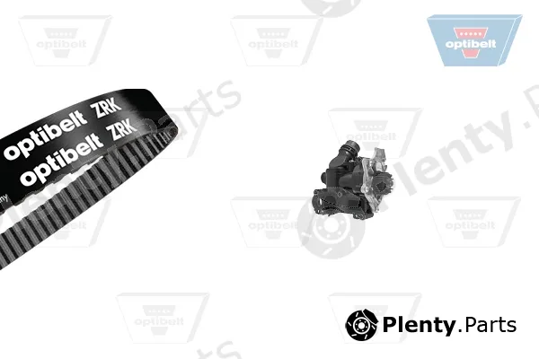 Optibelt KT1584W2 — Water Pump & Timing Belt Kit Optibelt-WAPU-KIT