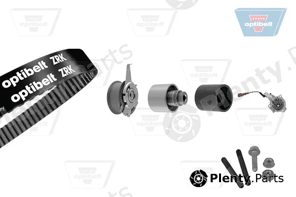 Optibelt KT1611W2 — Water Pump & Timing Belt Kit Optibelt-WAPU-KIT