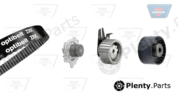 Optibelt KT1426W2 — Water Pump & Timing Belt Kit Optibelt-WAPU-KIT