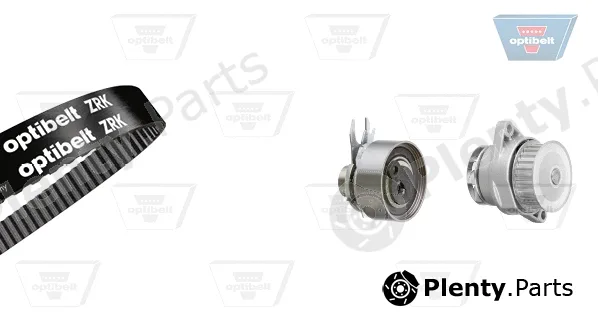 Optibelt KT1075W2 — Water Pump & Timing Belt Kit Optibelt-WAPU-KIT
