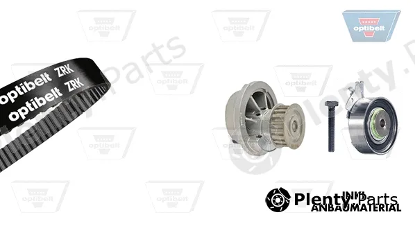 Optibelt KT1002W1 — Water Pump & Timing Belt Kit Optibelt-WAPU-KIT