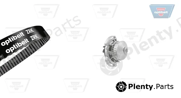 Optibelt KT3000W1 — Water Pump & Timing Belt Kit Optibelt-WAPU-KIT
