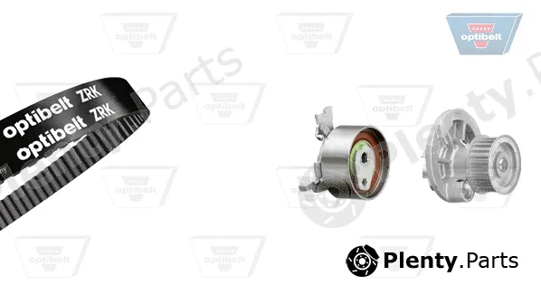 Optibelt KT1077W1 — Water Pump & Timing Belt Kit Optibelt-WAPU-KIT