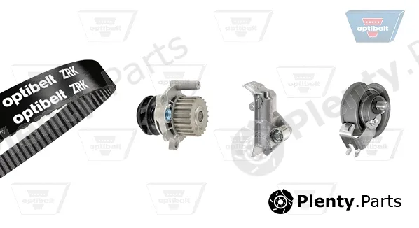 Optibelt KT1231W1 — Water Pump & Timing Belt Kit Optibelt-WAPU-KIT