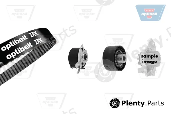 Optibelt KT1607W1 — Water Pump & Timing Belt Kit Optibelt-WAPU-KIT