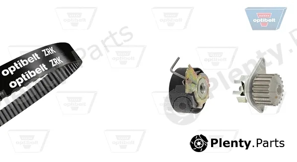 Optibelt KT1398W2 — Water Pump & Timing Belt Kit Optibelt-WAPU-KIT