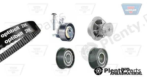 Optibelt KT1024W2 — Water Pump & Timing Belt Kit Optibelt-WAPU-KIT