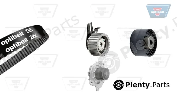 Optibelt KT1404W2 — Water Pump & Timing Belt Kit Optibelt-WAPU-KIT