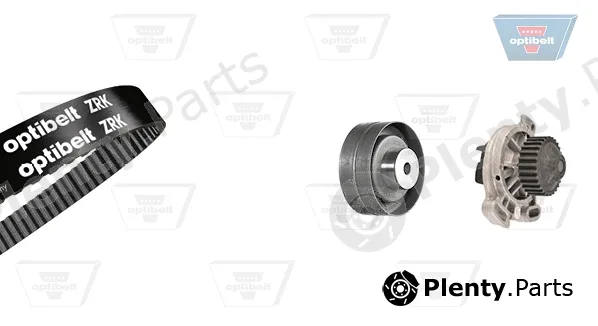 Optibelt KT1102W1 — Water Pump & Timing Belt Kit Optibelt-WAPU-KIT