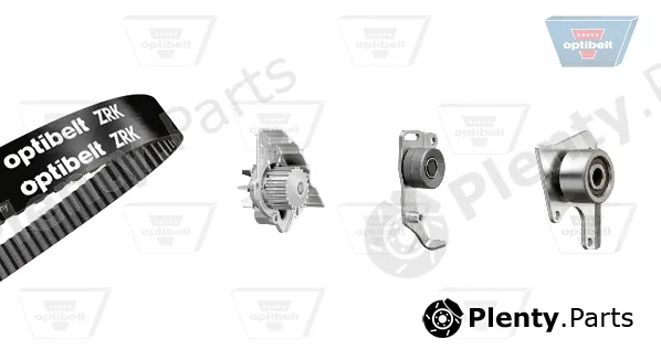 Optibelt KT1040W3 — Water Pump & Timing Belt Kit Optibelt-WAPU-KIT