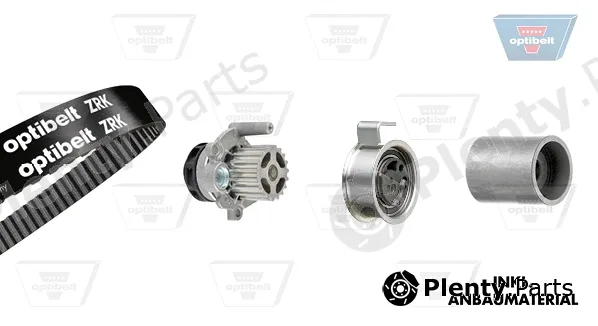 Optibelt KT1238W1 — Water Pump & Timing Belt Kit Optibelt-WAPU-KIT
