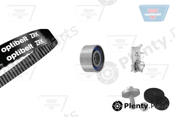 Optibelt KT1714W1 — Water Pump & Timing Belt Kit Optibelt-WAPU-KIT