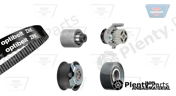 Optibelt KT1512W1 — Water Pump & Timing Belt Kit Optibelt-WAPU-KIT