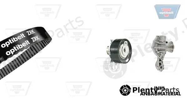 Optibelt KT1032W2 — Water Pump & Timing Belt Kit Optibelt-WAPU-KIT