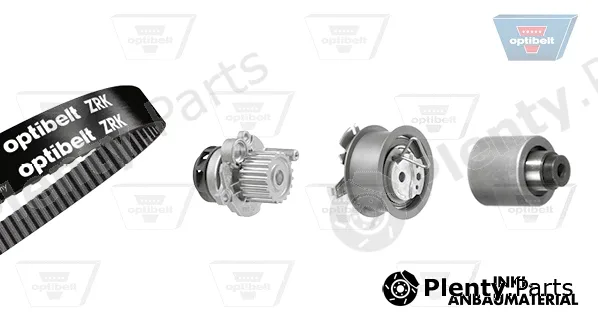 Optibelt KT1237W1 — Water Pump & Timing Belt Kit Optibelt-WAPU-KIT