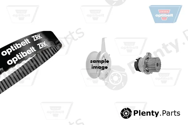 Optibelt KT1688W1 — Water Pump & Timing Belt Kit Optibelt-WAPU-KIT