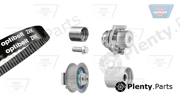 Optibelt KT1432W2 — Water Pump & Timing Belt Kit Optibelt-WAPU-KIT
