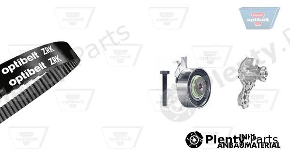 Optibelt KT1002W3 — Water Pump & Timing Belt Kit Optibelt-WAPU-KIT